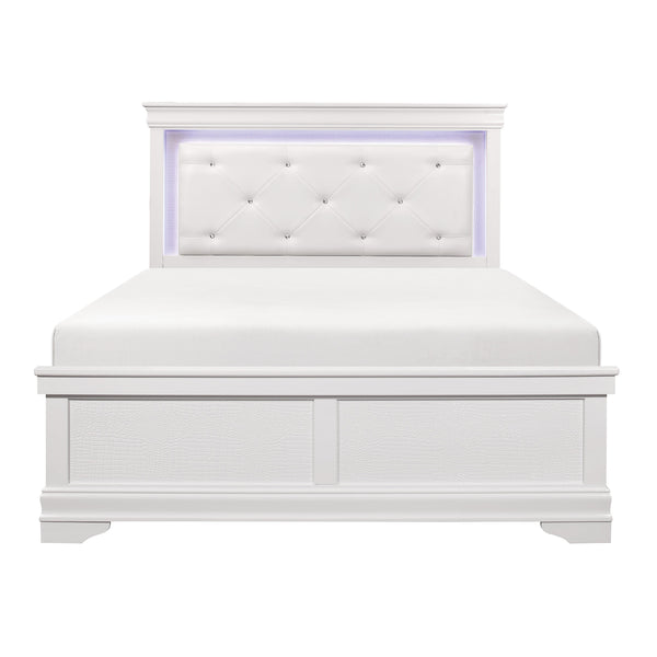 Homelegance Lana California King Upholstered Platform Bed 1556WK-1CK* IMAGE 1
