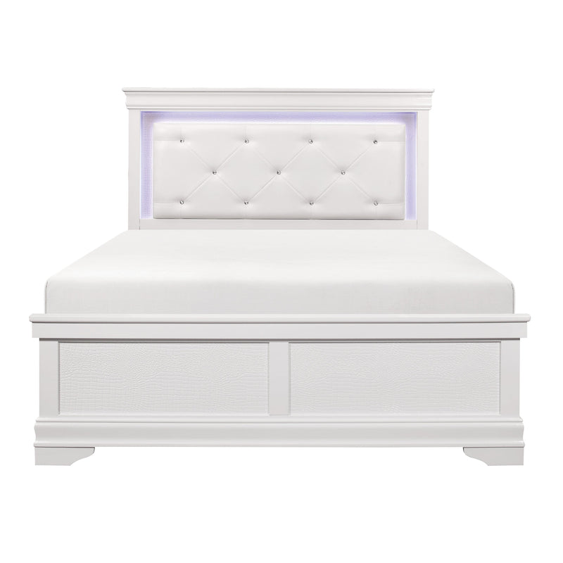 Homelegance Lana California King Upholstered Platform Bed 1556WK-1CK* IMAGE 1