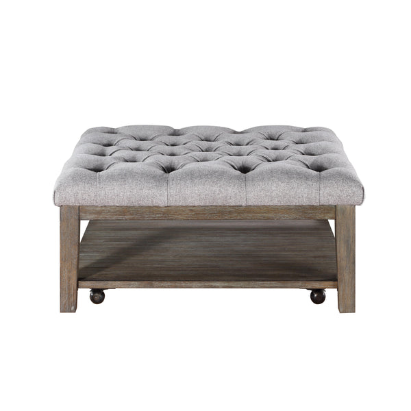 Homelegance Roseboro Fabric Ottoman 3630-01 IMAGE 1