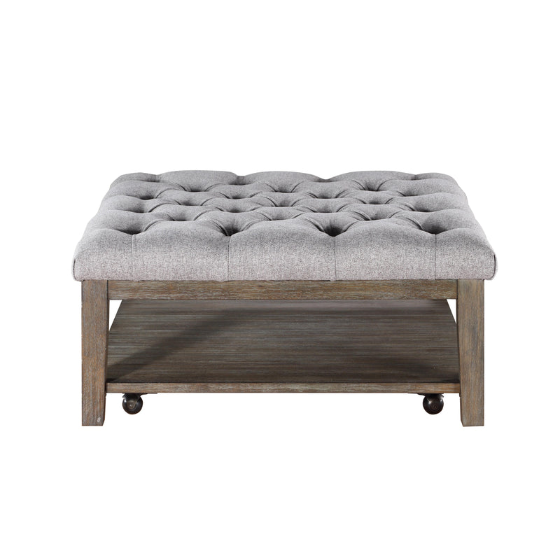 Homelegance Roseboro Fabric Ottoman 3630-01 IMAGE 1