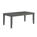 Homelegance Nashua Dining Table 5567GY-72 IMAGE 2