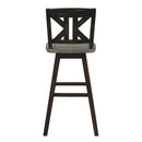 Homelegance Amsonia Pub Height Stool 5602-29BKS1 IMAGE 3