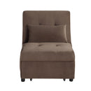 Homelegance Garrell Stationary Fabric Twin Chair 4615-F2 IMAGE 1