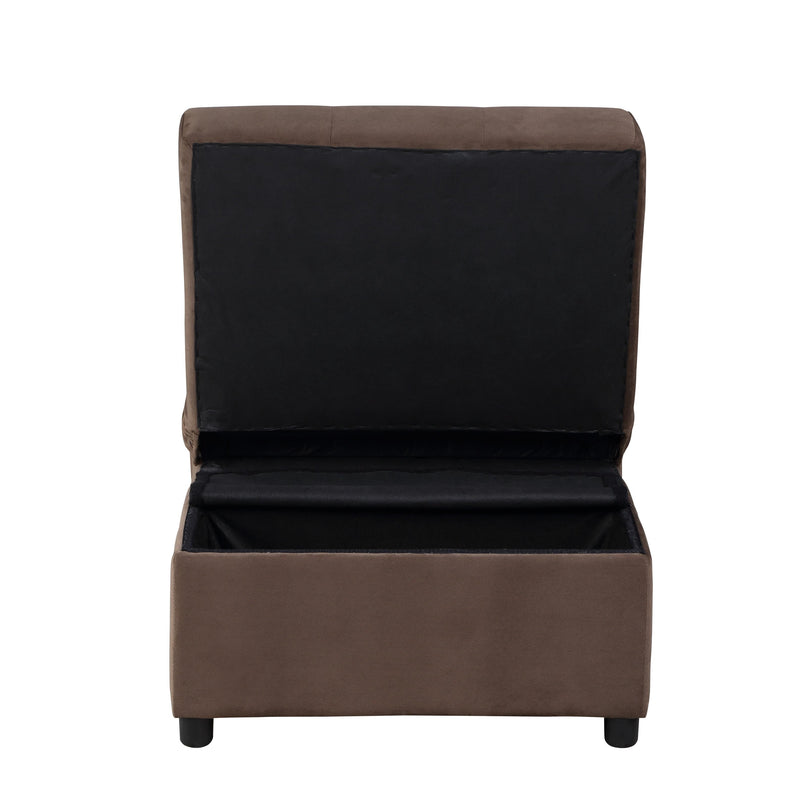 Homelegance Garrell Stationary Fabric Twin Chair 4615-F2 IMAGE 6