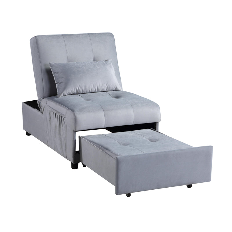 Homelegance Garrell Stationary Fabric Twin Chair 4615-F3 IMAGE 8