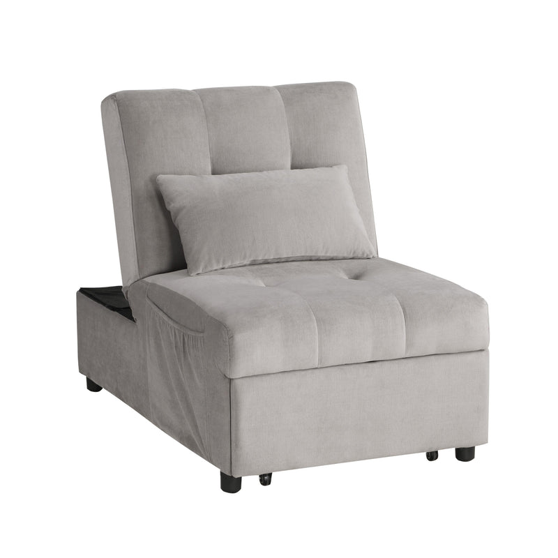 Homelegance Garrell Stationary Fabric Twin Chair 4615-F4 IMAGE 7