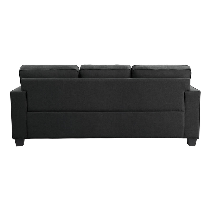 Homelegance Elmont Stationary Fabric Sofa 9327BK-3 IMAGE 3