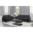 Homelegance Elmont Stationary Fabric Sofa 9327BK-3 IMAGE 4