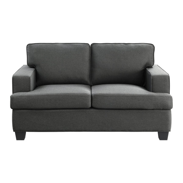 Homelegance Elmont Stationary Fabric Loveseat 9327CC-2 IMAGE 1