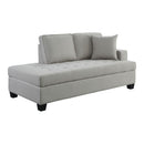 Homelegance Elmont Fabric Chaise 9327KH-5 IMAGE 2