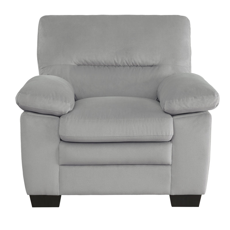 Homelegance Keighly Stationary Fabric Chair 9328GY-1 IMAGE 1