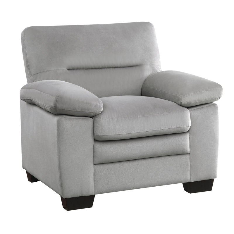 Homelegance Keighly Stationary Fabric Chair 9328GY-1 IMAGE 2