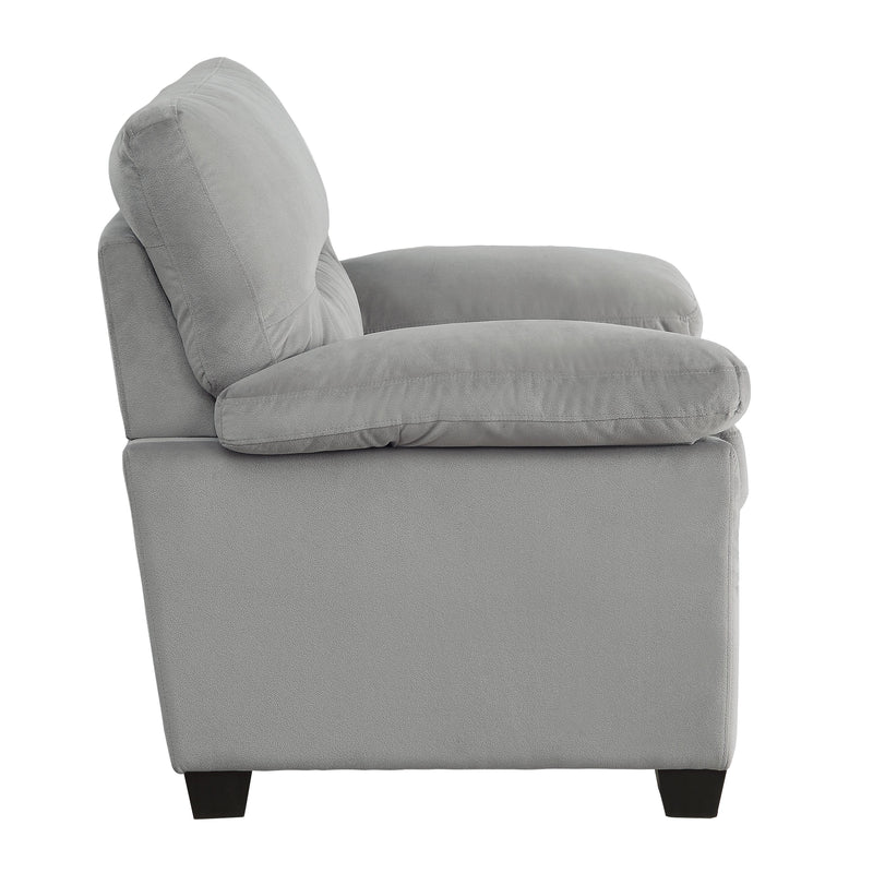 Homelegance Keighly Stationary Fabric Chair 9328GY-1 IMAGE 3