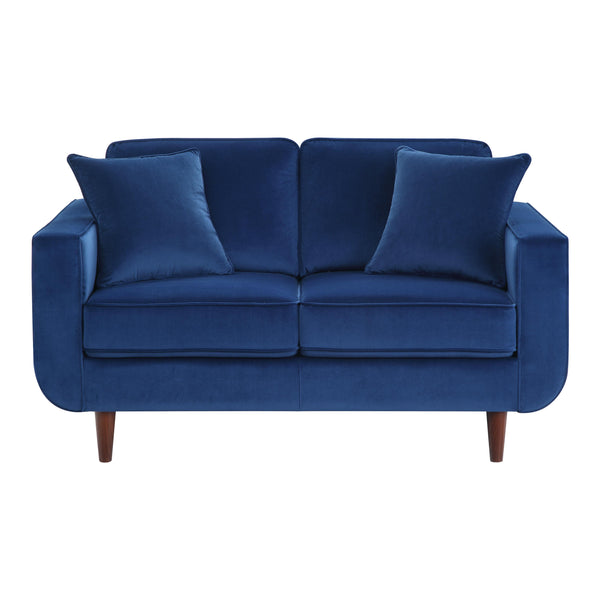 Homelegance Rand Stationary Fabric Loveseat 9329BU-2 IMAGE 1