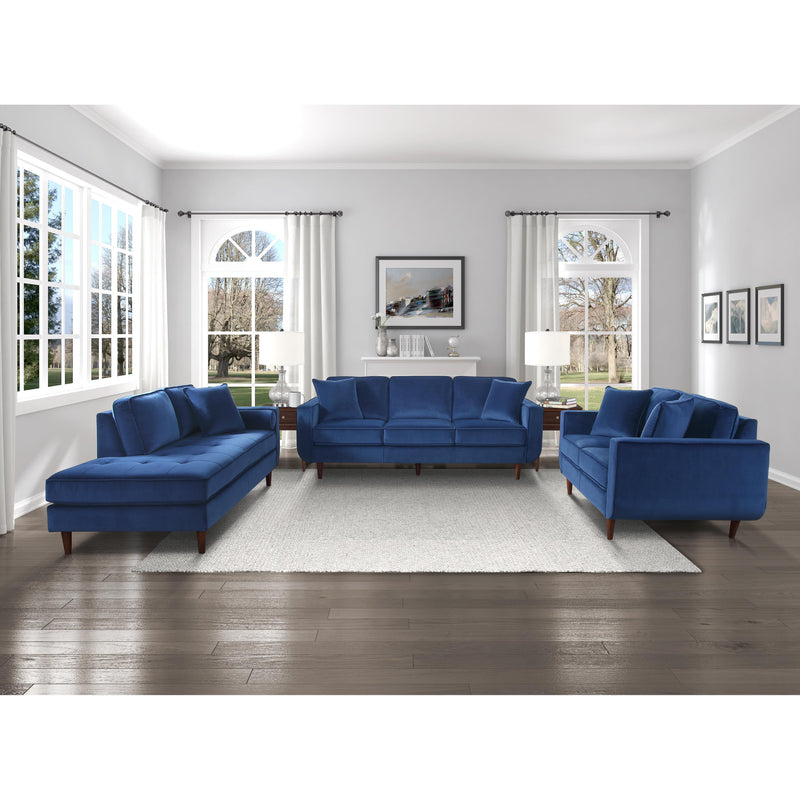 Homelegance Rand Stationary Fabric Sofa 9329BU-3 IMAGE 5