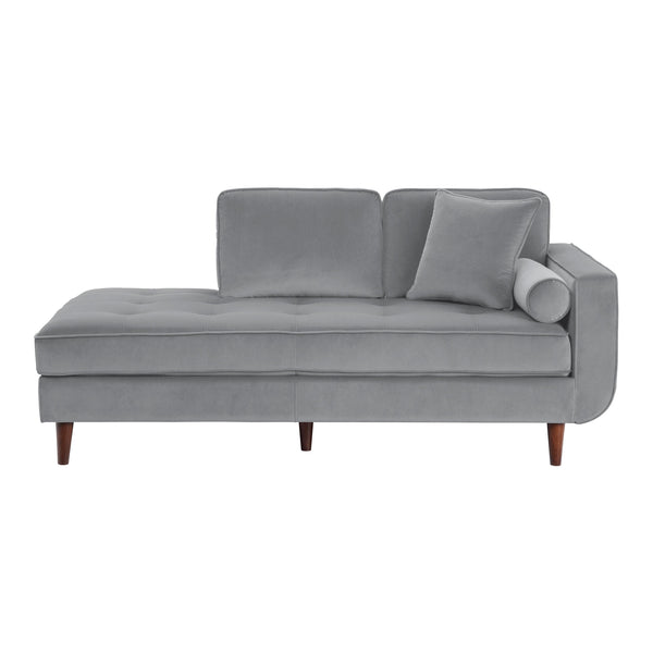 Homelegance Rand Fabric Chaise 9329GY-5 IMAGE 1