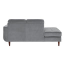 Homelegance Rand Fabric Chaise 9329GY-5 IMAGE 4
