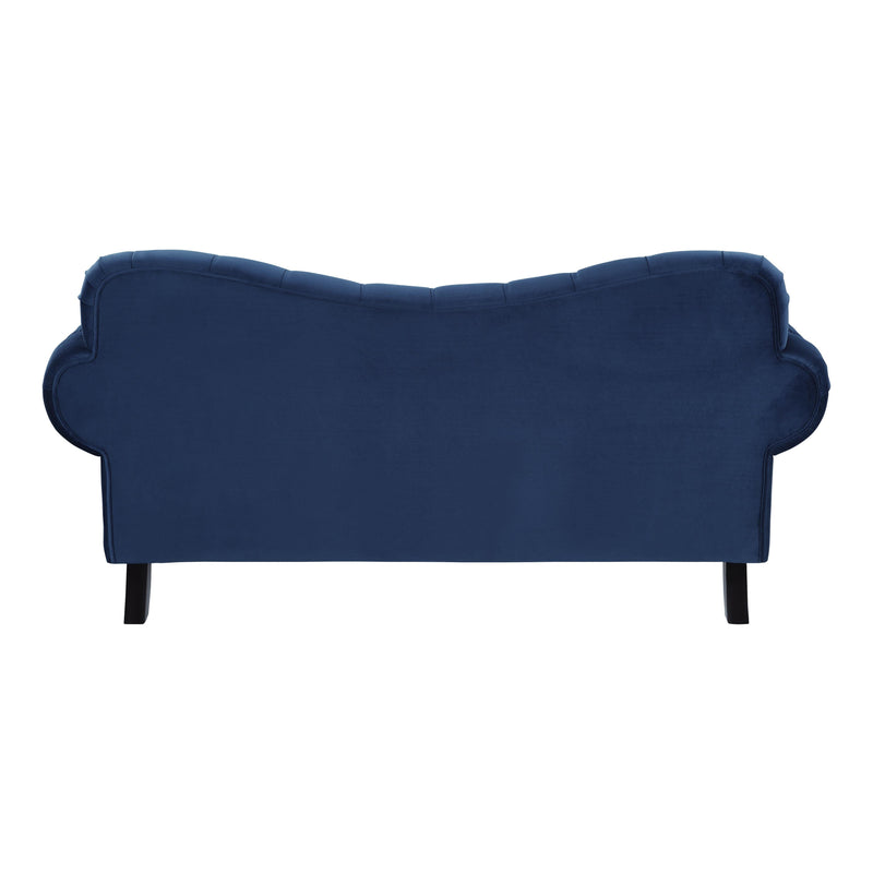 Homelegance Rosalie Stationary Fabric Loveseat 9330BU-2 IMAGE 4