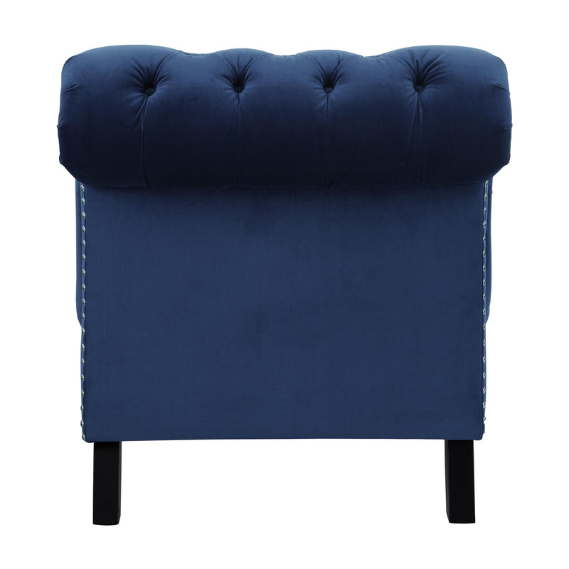 Homelegance Rosalie Fabric Chaise 9330BU-5 IMAGE 4