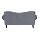 Homelegance Rosalie Stationary Fabric Loveseat 9330DG-2 IMAGE 4