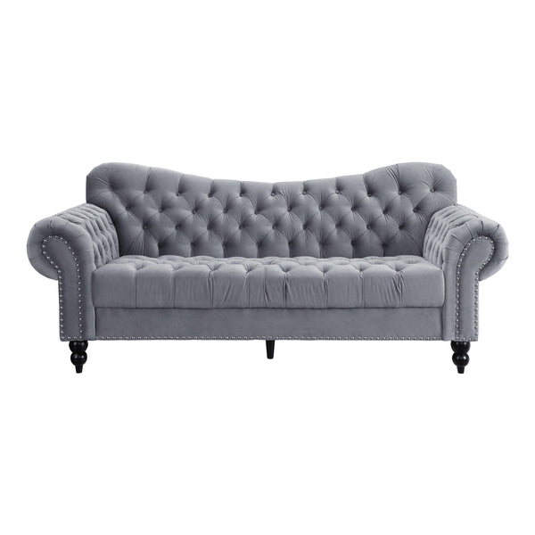 Homelegance Rosalie Stationary Fabric Sofa 9330DG-3 IMAGE 1