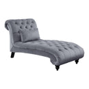 Homelegance Rosalie Fabric Chaise 9330DG-5 IMAGE 2