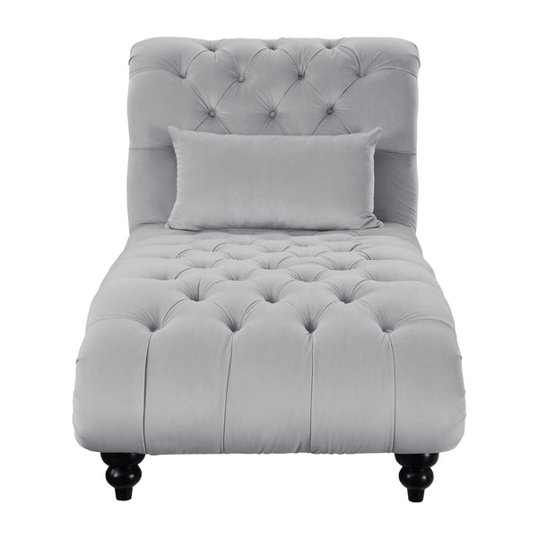 Homelegance Rosalie Fabric Chaise 9330GY-5 IMAGE 1