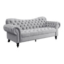 Homelegance Rosalie Stationary Fabric Sofa 9330GY-3 IMAGE 2