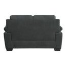 Homelegance Holleman Stationary Fabric Loveseat 9333DG-2 IMAGE 3