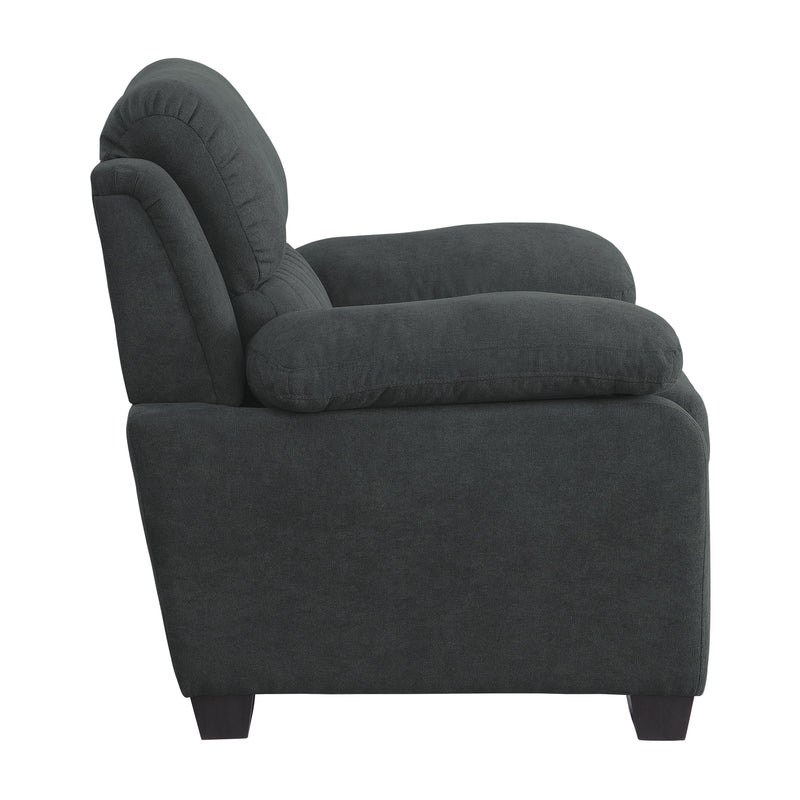 Homelegance Holleman Stationary Fabric Chair 9333DG-1 IMAGE 3