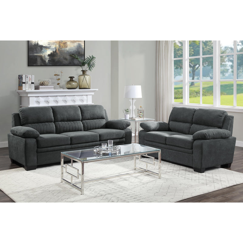 Homelegance Holleman Stationary Fabric Sofa 9333DG-3 IMAGE 4