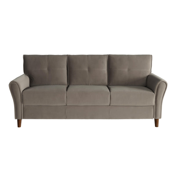 Homelegance Dunleith Stationary Fabric Sofa 9348BRW-3 IMAGE 1