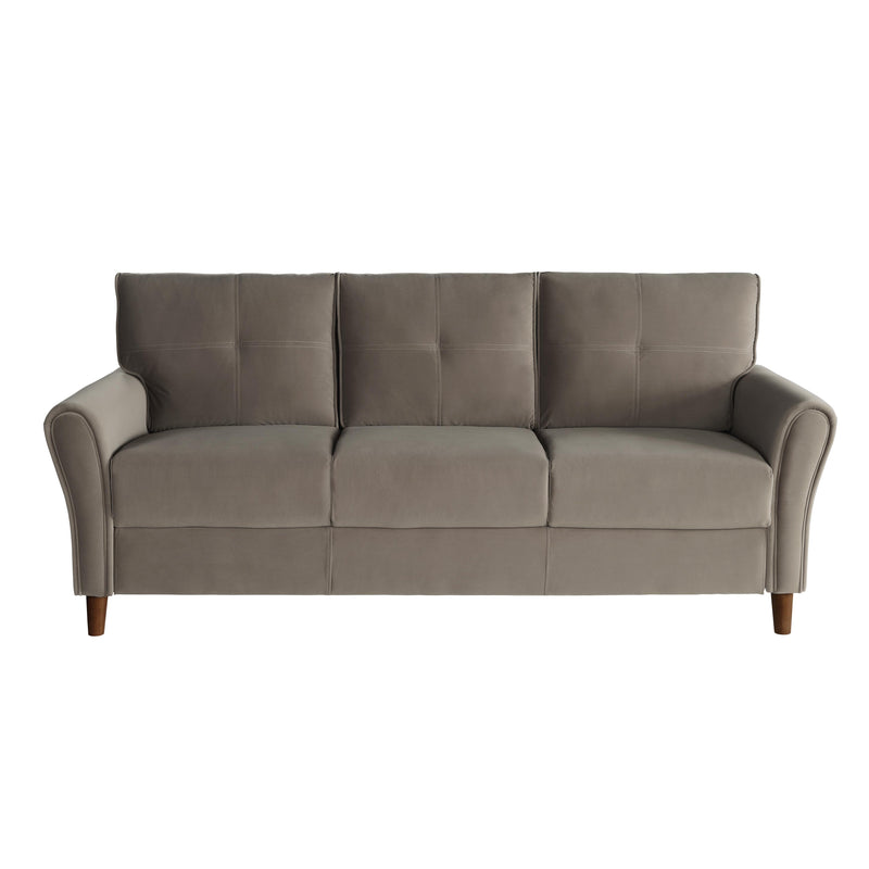 Homelegance Dunleith Stationary Fabric Sofa 9348BRW-3 IMAGE 1