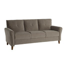 Homelegance Dunleith Stationary Fabric Sofa 9348BRW-3 IMAGE 2