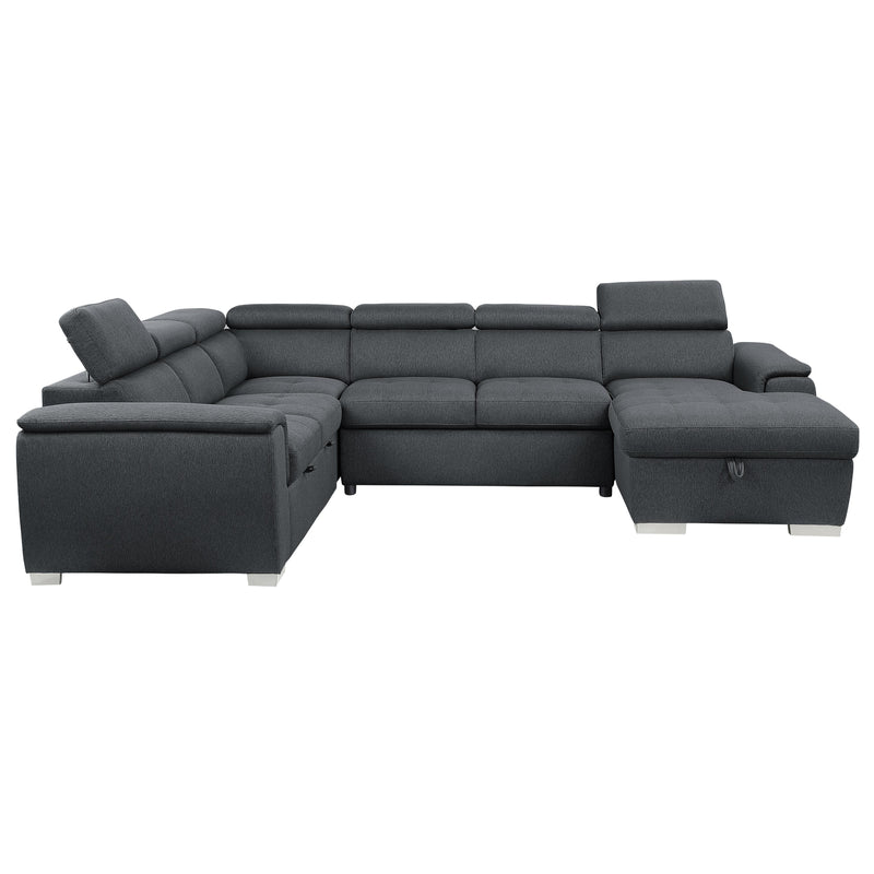 Homelegance Berel Fabric 4 pc Sectional 9355CC*42LRC IMAGE 2