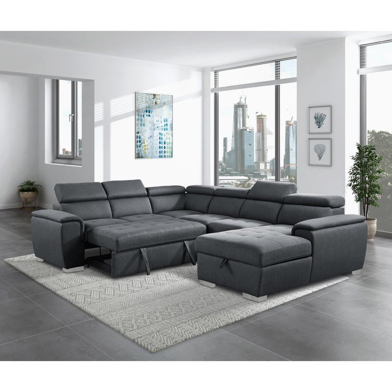 Homelegance Berel Fabric 4 pc Sectional 9355CC*42LRC IMAGE 8