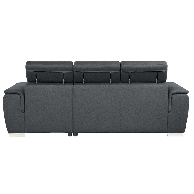 Homelegance Berel Fabric 2 pc Sectional 9355CC*22LRC IMAGE 5