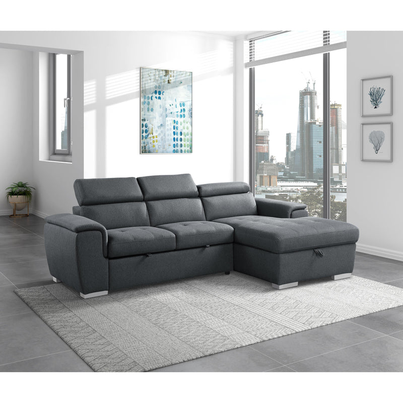 Homelegance Berel Fabric 2 pc Sectional 9355CC*22LRC IMAGE 8