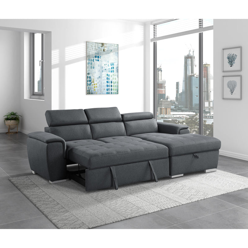 Homelegance Berel Fabric 2 pc Sectional 9355CC*22LRC IMAGE 9