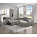 Homelegance Berel Fabric 4 pc Sectional 9355BR*42LRC IMAGE 8
