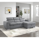 Homelegance Berel Fabric 2 pc Sectional 9355GY*22LRC IMAGE 8