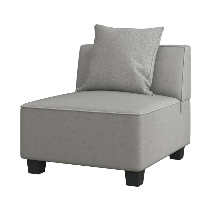 Homelegance Jayne Fabric 4 pc Sectional 9357GY*4SC IMAGE 6