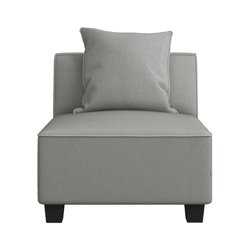 Homelegance Jayne Fabric 5 pc Sectional 9357GY*5OT IMAGE 5