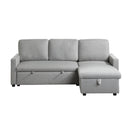 Homelegance Brandolyn Fabric 2 pc Sectional 9359GRY*SC IMAGE 1