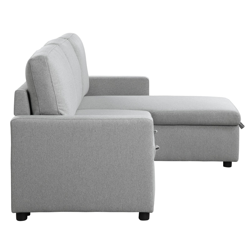 Homelegance Brandolyn Fabric 2 pc Sectional 9359GRY*SC IMAGE 3