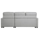 Homelegance Brandolyn Fabric 2 pc Sectional 9359GRY*SC IMAGE 5
