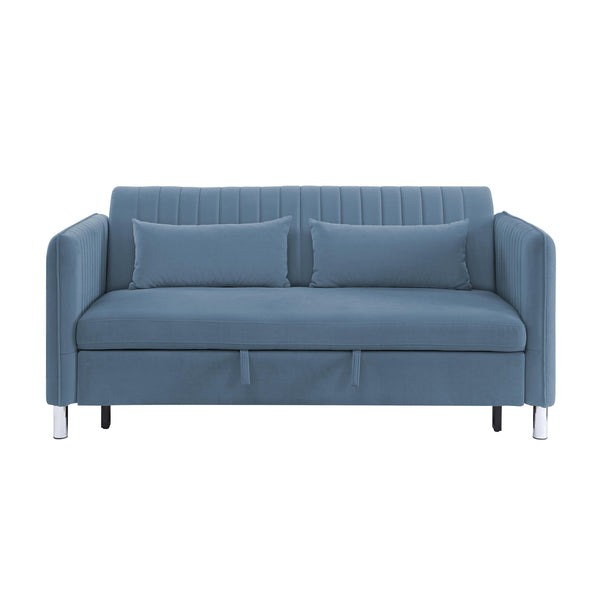 Homelegance Greenway Fabric Sofabed 9406NBU-3CL IMAGE 1
