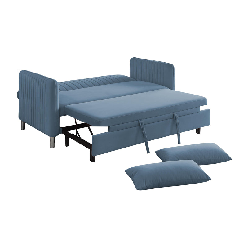 Homelegance Greenway Fabric Sofabed 9406NBU-3CL IMAGE 6