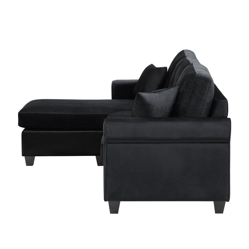 Homelegance Monty Fabric 2 pc Sectional 9411BK-3SC IMAGE 10
