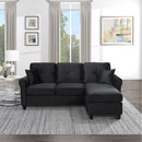Homelegance Monty Fabric 2 pc Sectional 9411BK-3SC IMAGE 12